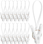 15 Pack Laundry Hooks with Rope, Windproof Drying Rack Accessories by Unknown