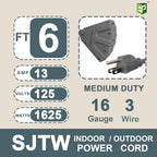 EP 6 Ft Outdoor Extension Cord - Image 2