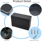 Project Box IP65 Waterproof Junction Box ABS Plastic Black Electrical Boxes DIY - Image 5