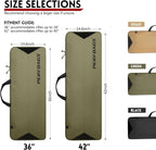 Single Rifle Case Bag, Tactical Padded Soft Gun Case w/MOLLE System, Wide - Image 6