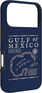 Gulf of Mexico 1672 Historic Map Case - Image 3