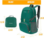 35L Lightweight Packable Backpack Waterproof Durable Hiking Travel Backpack - Image 3