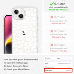 MOSNOVO for iPhone 13/14 Case | Military Grade 6.6ft Drop Tested | Clear - Image 2