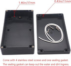 Project Box IP65 Waterproof Junction Box ABS Plastic Black Electrical Boxes DIY - Image 4
