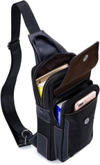 Sling Bag Crossbody Backpack for Men Women Outdoor Travel Tactical Fishing - Image 6