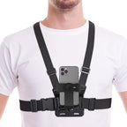 Mobile Phone Chest Mount Harness Strap Cell Phone Holder Mount by Unknown