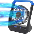 Gazeled Battery Operated Fan, Camping Fan Battery Powered, Super Long Lasting by Gazeled