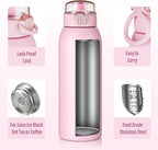 Insulated Water Bottle 24 oz - Image 4