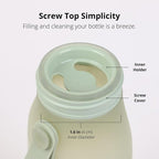 BLUE GINKGO Collapsible Water Bottle – Lightweight, Foldable Silicone Bottles - Image 5
