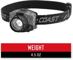 Coast® FL88 615 Lumen Tri-Color Pure Beam® Twist Focus™ LED Headlamp, Batteries - Image 10
