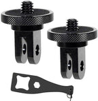 Aluminum Camera Tripod Adapter 1/4"-20 Conversion Adapter Mounts Compatible - Image 13