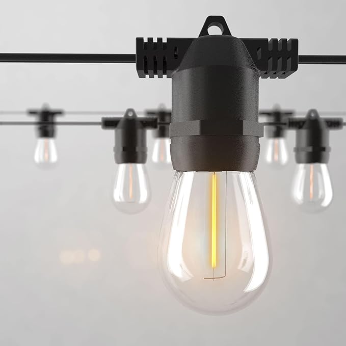 96FT LED Outdoor String Lights by ALITADE