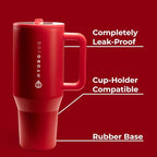 HydroJug Traveler - 40 oz Water Bottle - Fits in Cup Holder - Image 2