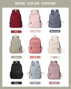 BJLFS Green School Backpack for Girls Water Resistant High School Book Bag - Image 7