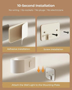 Motion Sensor Wall Light, 5000mAh Rechargeable Battery Operated Wall Sconces - Image 8