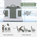 Hanples Travel Backpack as Personal Item Travel bag Flight Approved, 35L Carry - Image 3