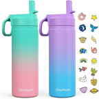 Kids Water Bottle, Stainless Steel Vacuum Insulated cup, Kids Water Bottle by Gonfoam