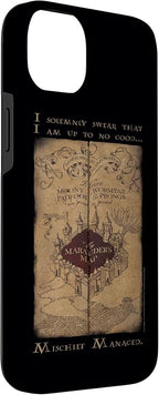 iPhone 14 Plus Harry Potter Marauder's Map Words Case - Image 3