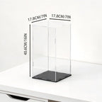 SVENJBB Display Case for Red Vine Bottle, Acrylic Box for Trophy and Toy Figures - Image 2