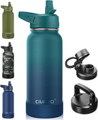 CIVAGO 32 oz Insulated Water Bottle by CIVAGO