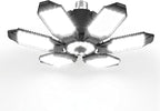BRAINIAC LED Garage Light Bulb 150W 15000LM Deformable Garage Lights Ceiling led by BRAINIAC
