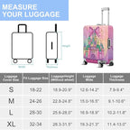 ANNA QUEEN Fantasy Castle Travel Luggage Cover -Stretchable Airplane Suitcase - Image 7