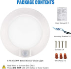 Closet Lights Motion Sensored Indoor Ceiling Mount LED- 10W 3000K Closet Stair - Image 5