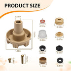 EATAKWARD RK-17MH Repair Kit Metal Handle, Outdoor Faucet Repair Kit, - Image 3