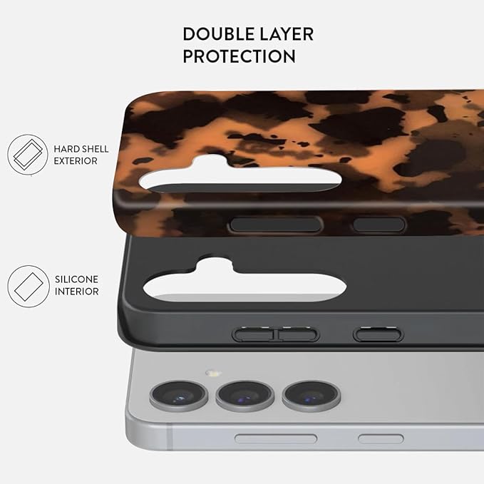 Compatible for Samsung Galaxy S25 Ultra 5G Case, Dual Layer Heavy Duty 2 in 1 - Image 2