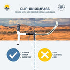 Sun Company Clip-On Compass for Bikes | Handlebar Compass for Bicycle, - Image 6