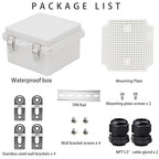 Outdoor Waterproof Electrical Box Junction Box Weatherproof IP67 ABS Plastic - Image 4