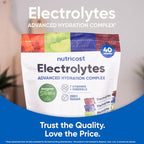 Nutricost Electrolytes Complex, Variety Pack Flavored, 40 Stickpacks - Image 5