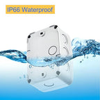 Outdoor Junction Box, Nineleaf White IP66 Weatherproof Electrical Project Boxes - Image 7