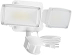 LUTEC 21W Plug in Motion Sensor Light Outdoor, Flood Lights Outdoor Motion by LUTEC
