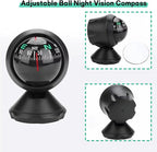 Car Compass, Night Vision Electronic Digital Compass, Direction Guidance - Image 8