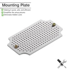 QILIPSU Junction Box with Mounting Plate 110x80x70mm - Image 2