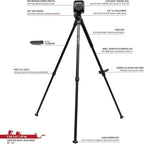 BOG DeathGrip Aluminum Tripod - Image 5
