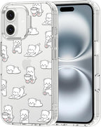 MOSNOVO for iPhone 16 Case, Shockproof Military-Grade Protection 6.6ft Drop by Mosnovo