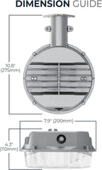 HALO ALB Outdoor Dusk-to-Dawn LED Security Area Light - Image 8