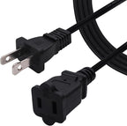 3 FT Extension Cord, 2-Prong Small and Thin Extension Cords Male-Female Power - Image 8
