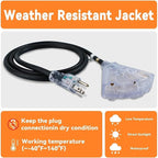 EP 50 Ft Lighted Outdoor Extension Cord - Image 5
