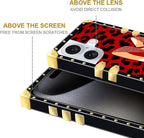 Compatible with iPhone 16 Case, Elegant High Heels Luxury Golden Decoration - Image 5