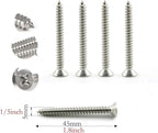 heyous 2 Set M8 Suspension Ceiling Wall Mount U Hook Anchor Hanger Stainless - Image 6