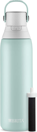 Brita Stainless Steel Premium Filtering Water Bottle, Replaces 300 Plastic - Image 10