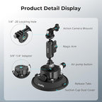 SMALLRIG 4.5" Suction Cup Mount - Image 4