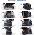 Lekebobor Extra Large Cat Backpack Carrier Expandable Pet Carrier Backpack - Image 6