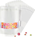 5.9"x8.6" 120pcs Mylar Bags for Food Storage, Smell Proof Bag by ODDIER