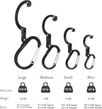 GEAR AID HEROCLIP 360° Swivel Carabiner Gear Clip and Hook - Image 5