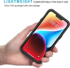 Lanhiem for iPhone 14 Plus Case, IP68 Waterproof Dustproof Shockproof Cases - Image 4