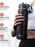 Coolflask Water Bottle 20 oz Insulated - Image 3
